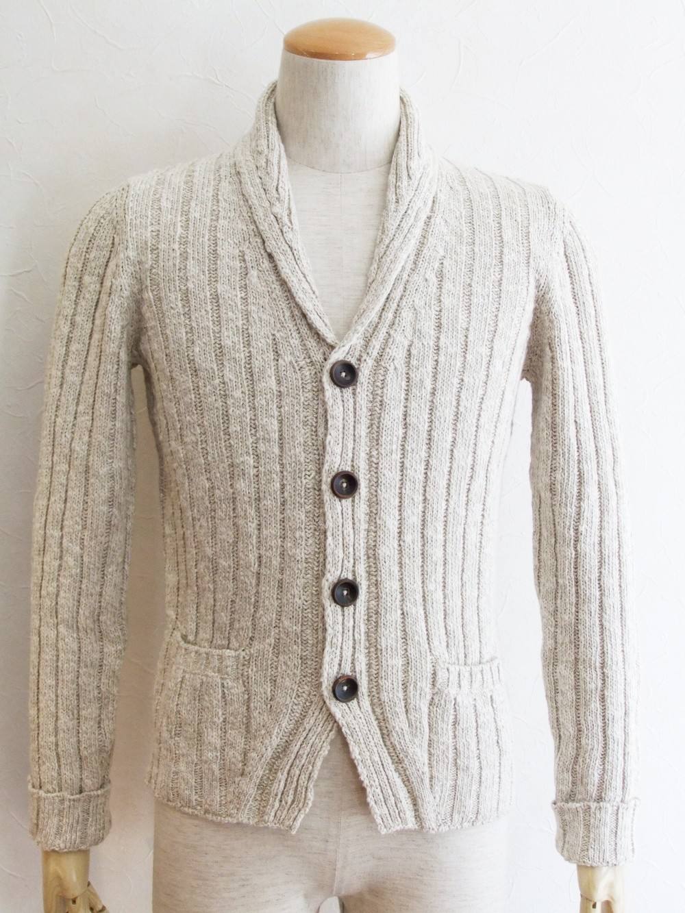 トゥモローランドエディションショールカラーカーディガン　ウール　ミドルゲージ Drumohr - ミドルゲージショールカラー CARDIGAN | 4.444glad