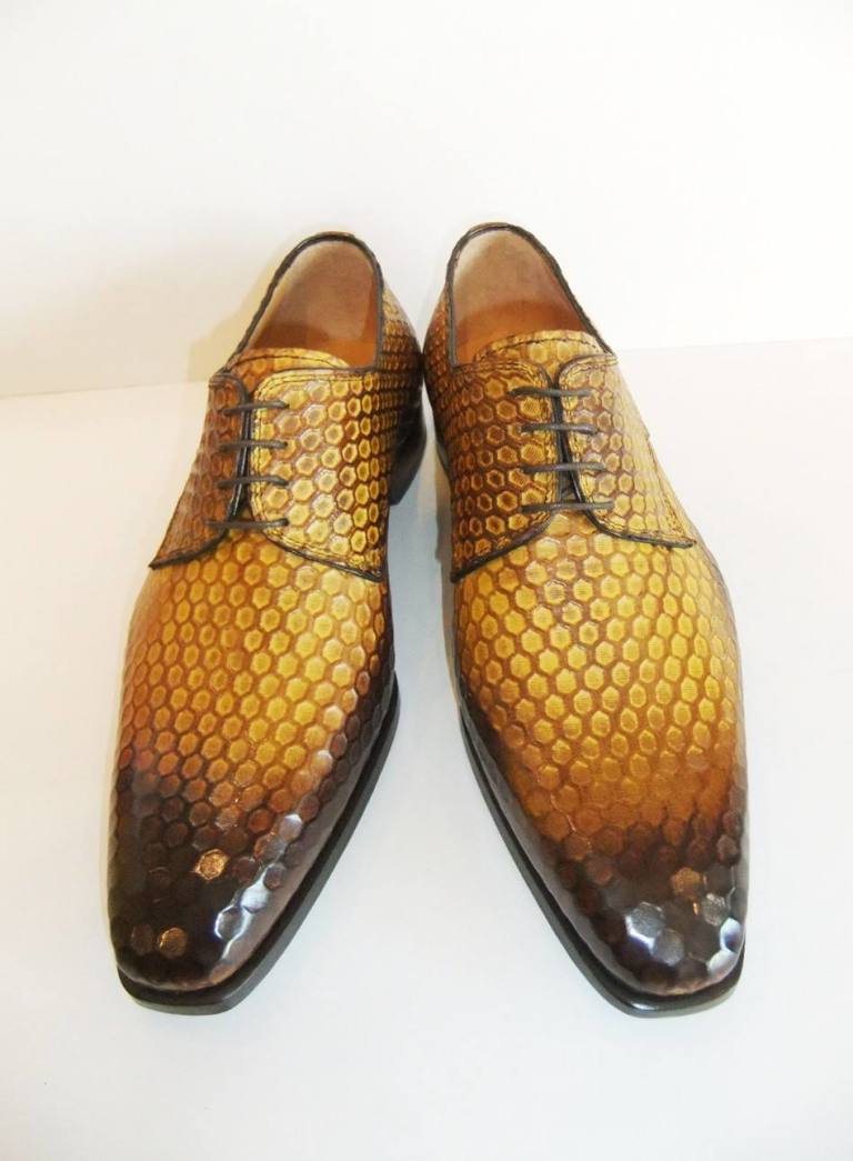 FRANCESCO BENIGNO LONDON RETE プレーントウ SHOES 4.444glad