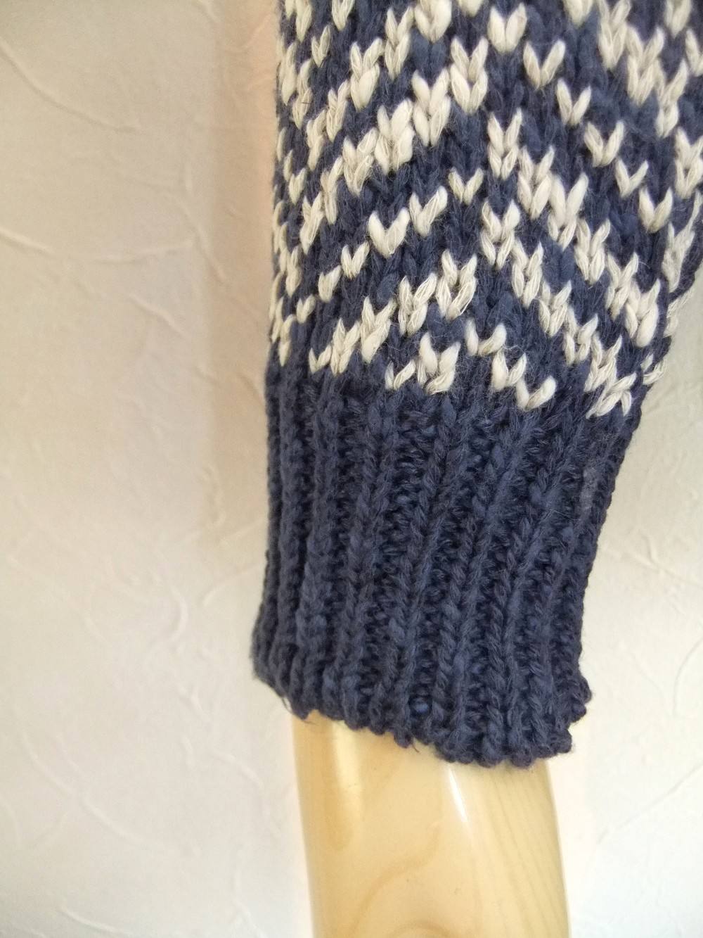 Drumohr - ミドルゲージヘリンボーンショールカラーCARDIGAN | 4.444glad