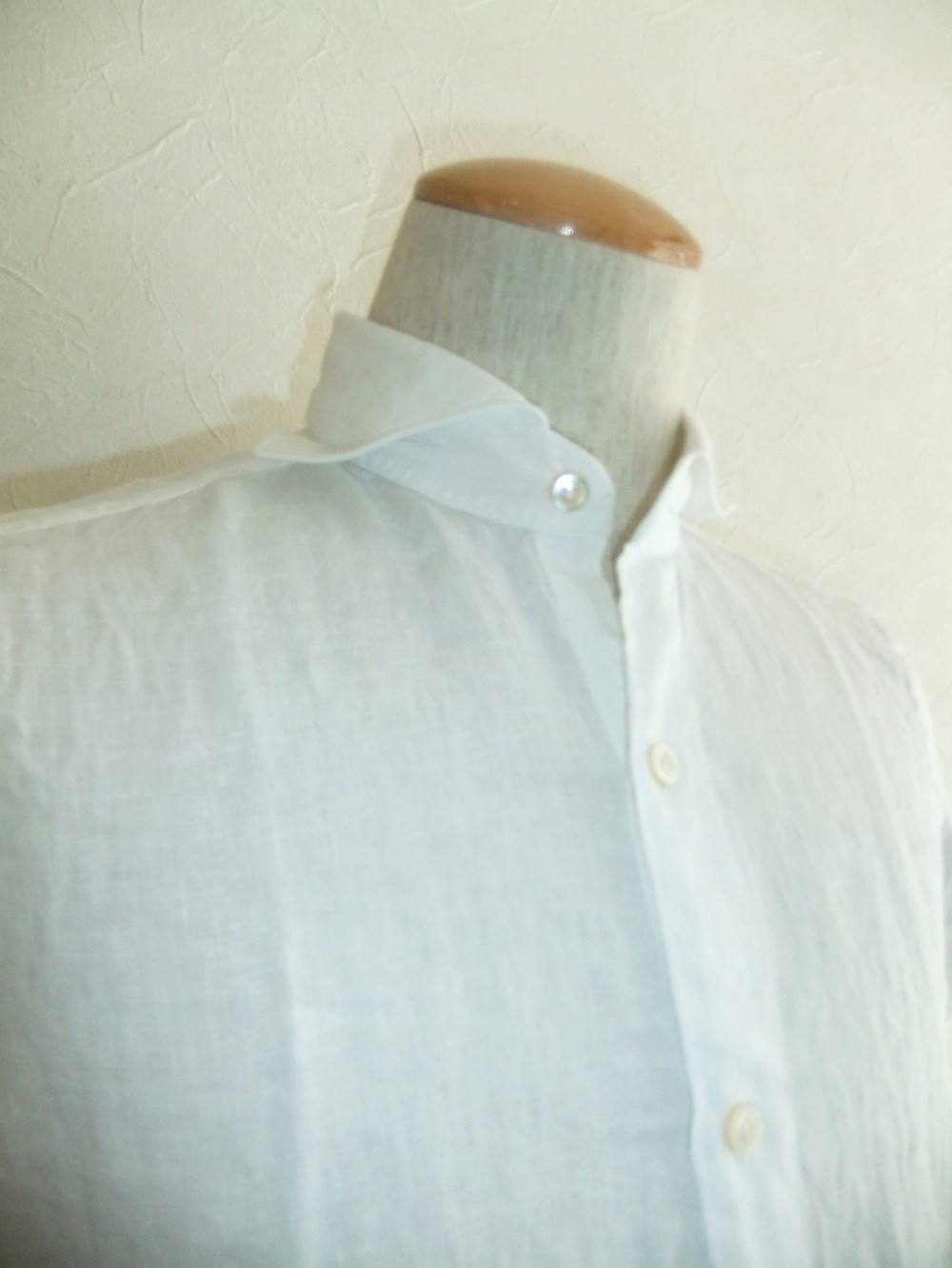 Finamore - SIMONE ホリゾンタルカラーシャツ | 4.444glad