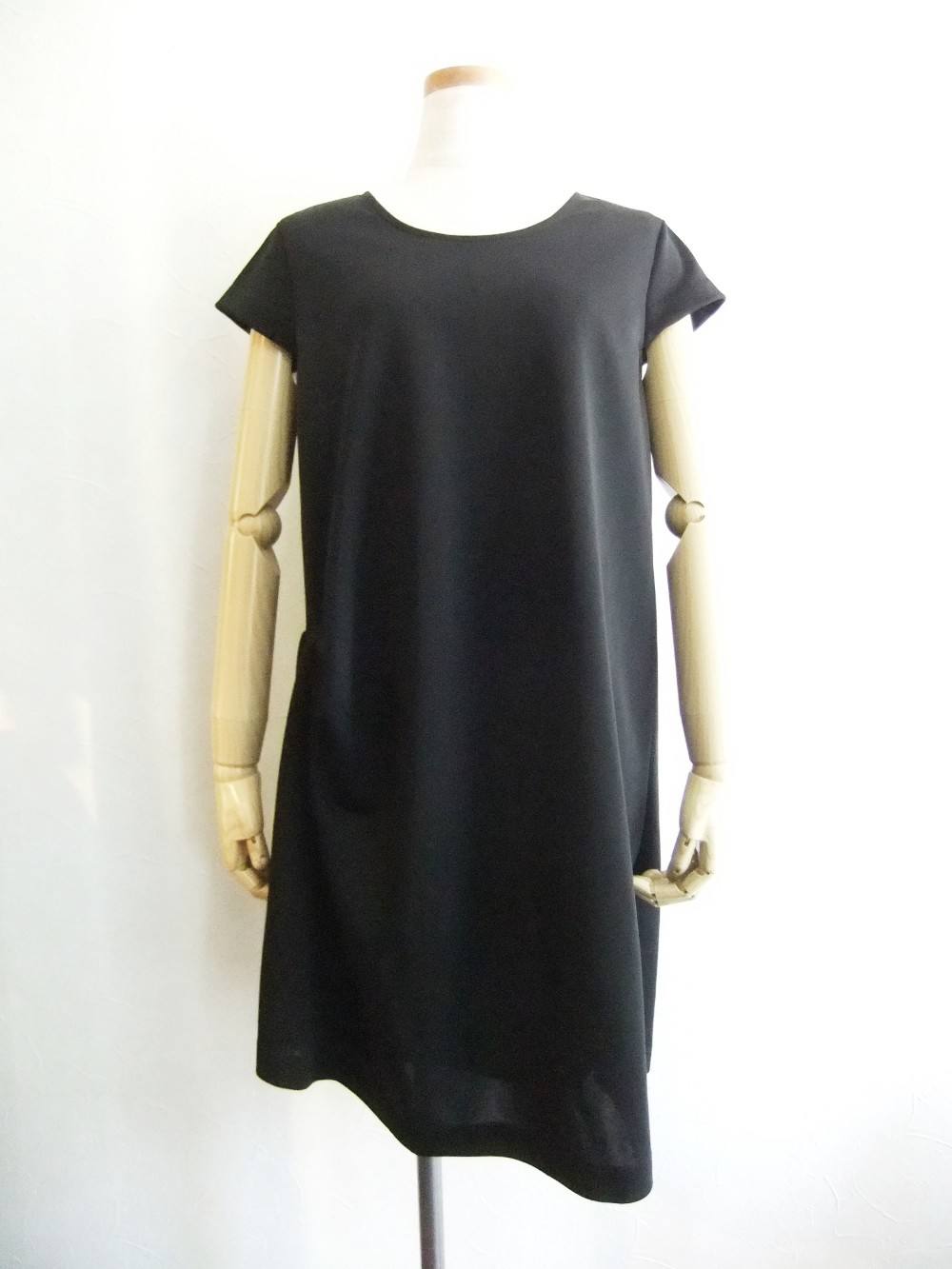 Lounie アシンメトリードレープワンピース 4 444glad