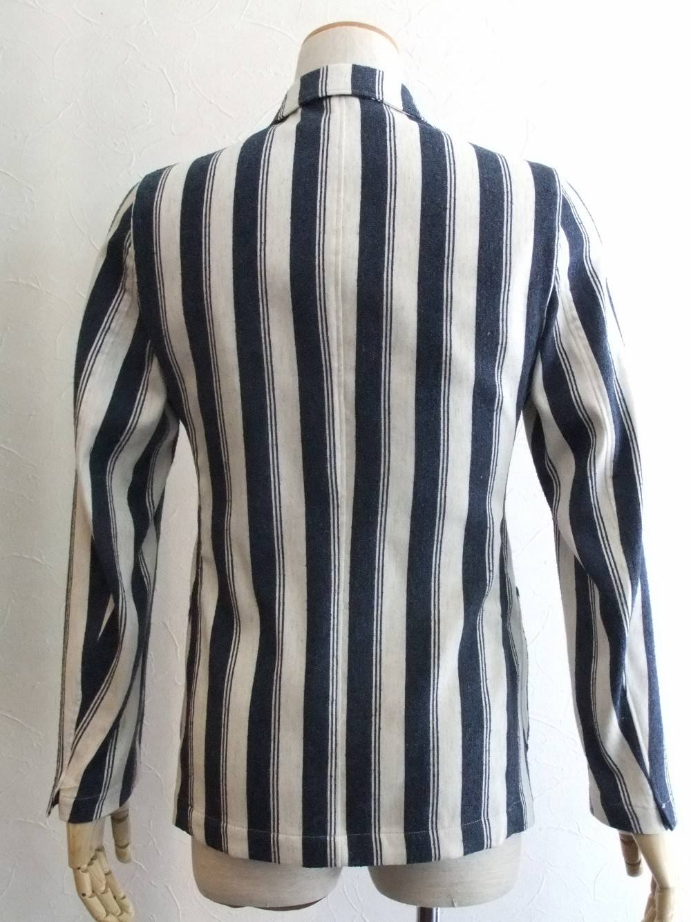 LARDINI ストライプジャケット48 LARDINI - LARDINI (ラルディーニ) ストライプ柄ジャケット