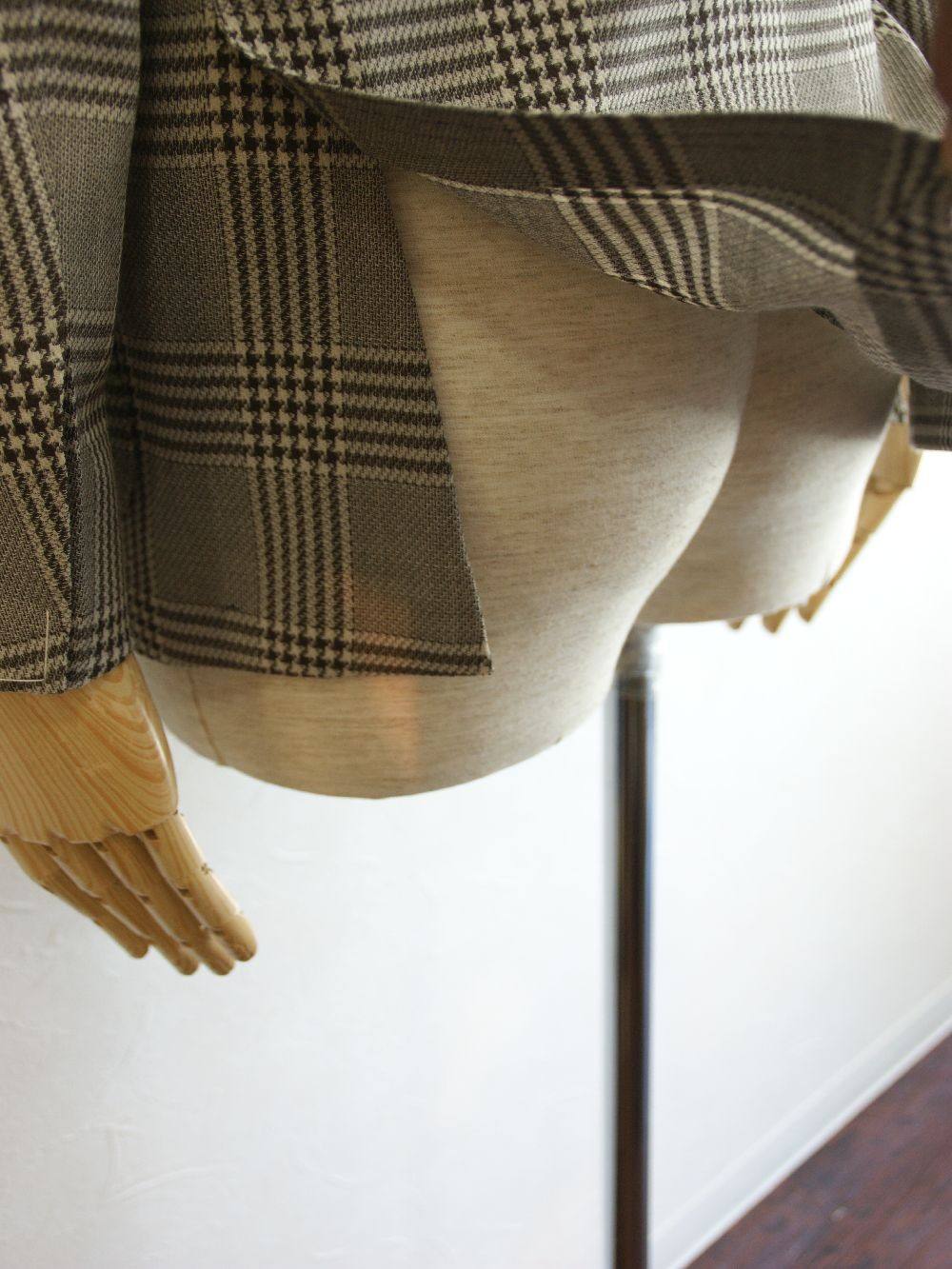 RING JACKET - アイスバルーン グレンチェック ウール ジャケット(春夏