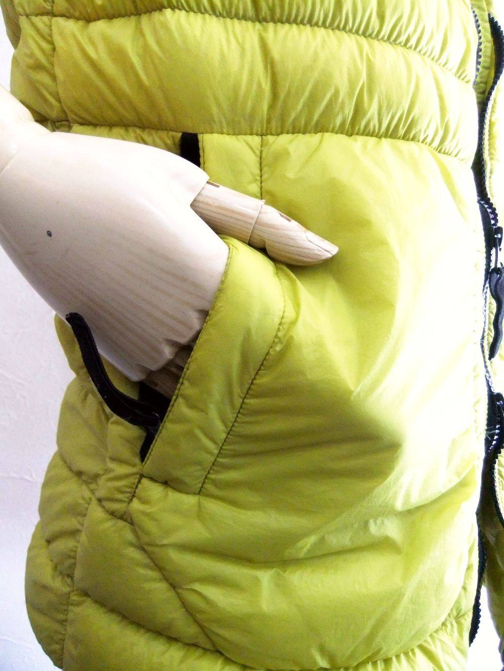 STONE  ダウンベスト イエロー サイズL STONE ISLAND - STONE ISLAND (ストーンアイランド) ダウンベスト