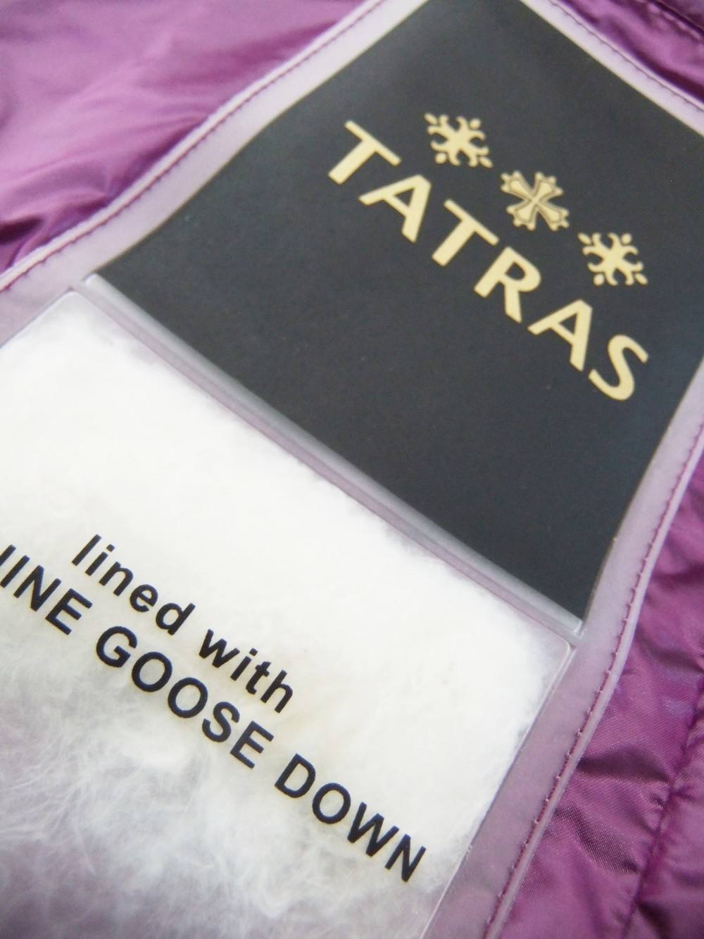 TATRAS - IMPERIAL INNER DOWN JACKET インナーダウン ジャケット 