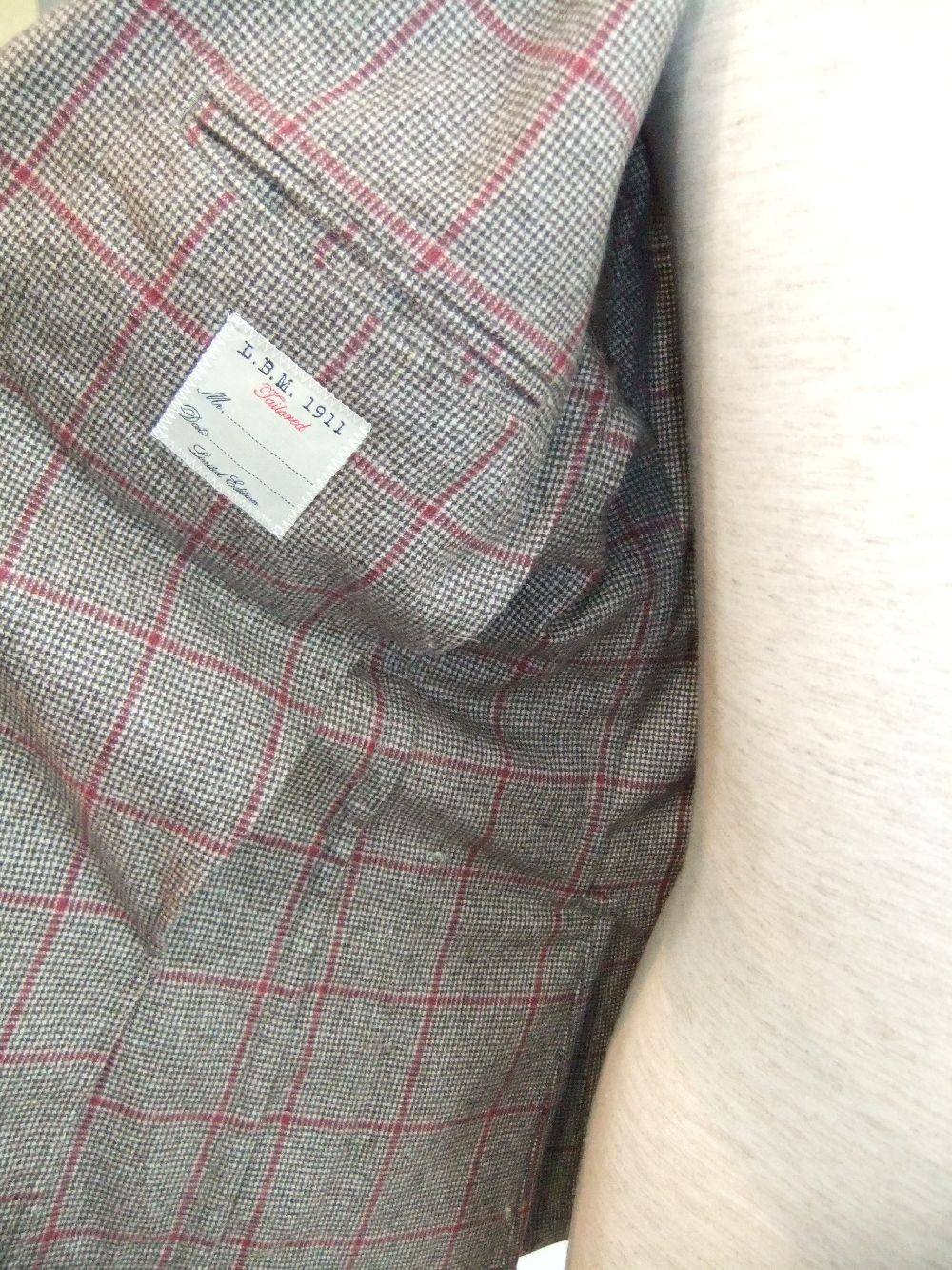 新品7.6万 L.B.M 1911 エルボーパッチ ウール テーラードジャケット 48 チェック柄 イタリア製 エルビーエム ルビアム セントジェームス 通販｜ウエッソン エルボーパッチ｜HAMACモカ(CACAO