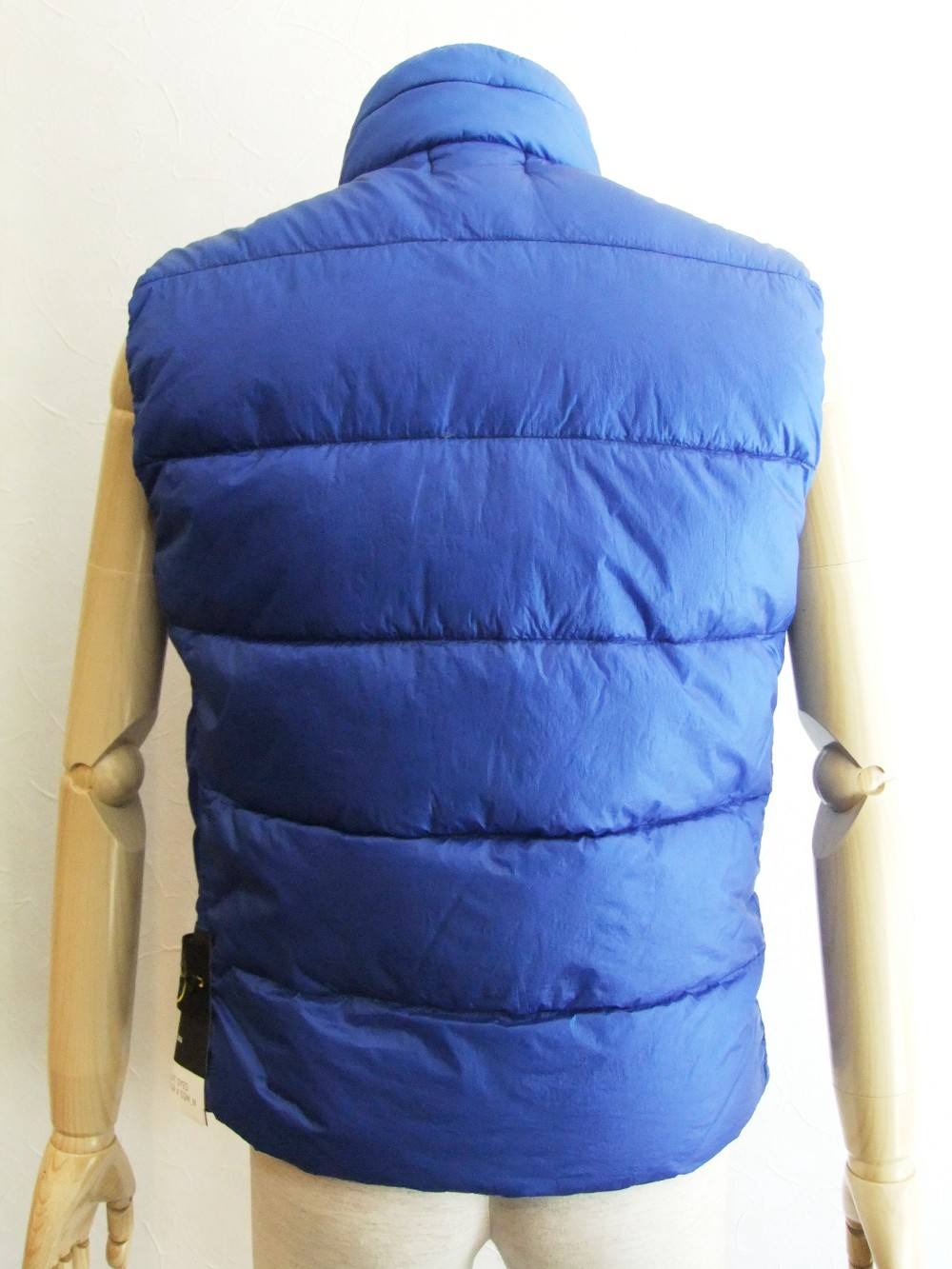 STONE  ダウンベスト 青 ブルー（青）系 STONE ISLAND(ストーンアイランド) ダウンベスト