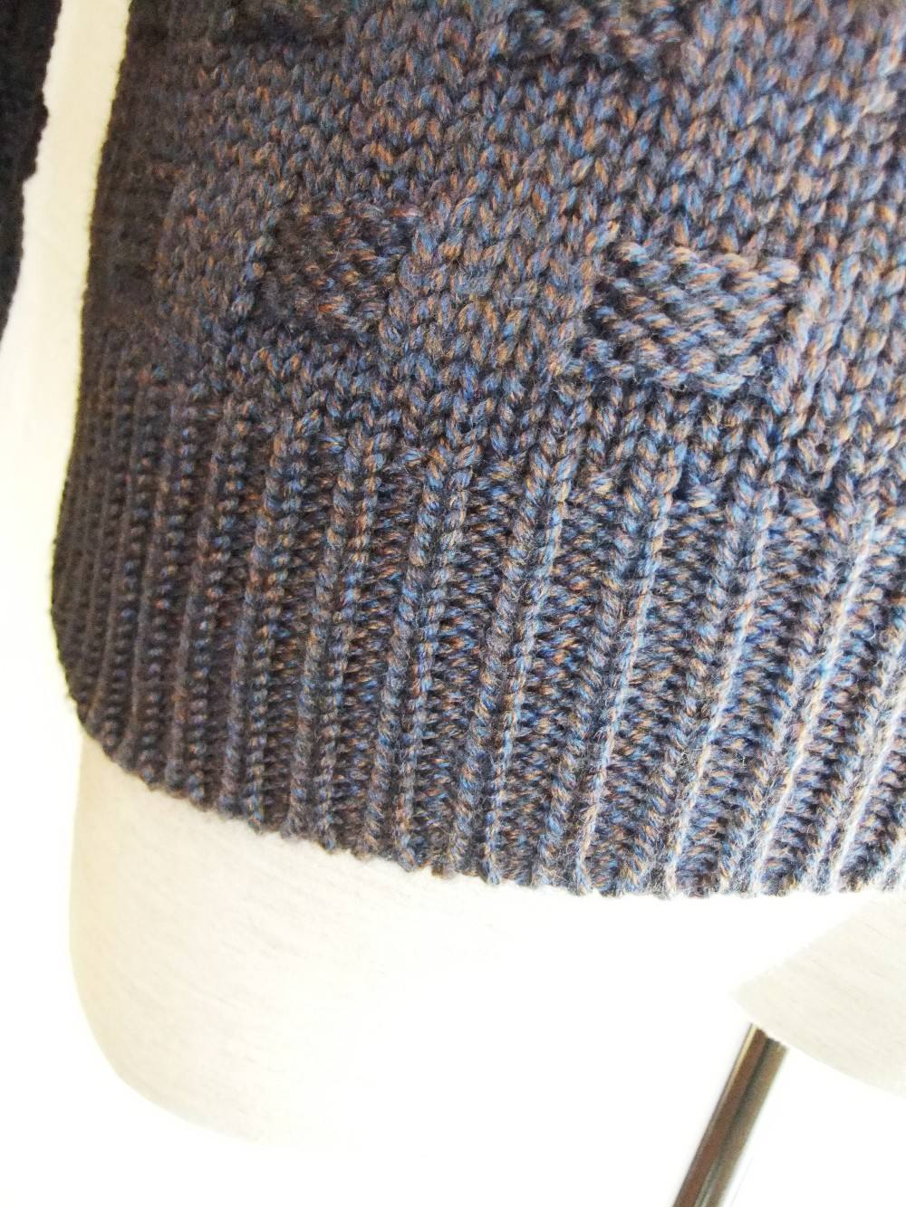 Drumohr - ミドルゲージ スタンドカラーカーディガン | 4.444glad