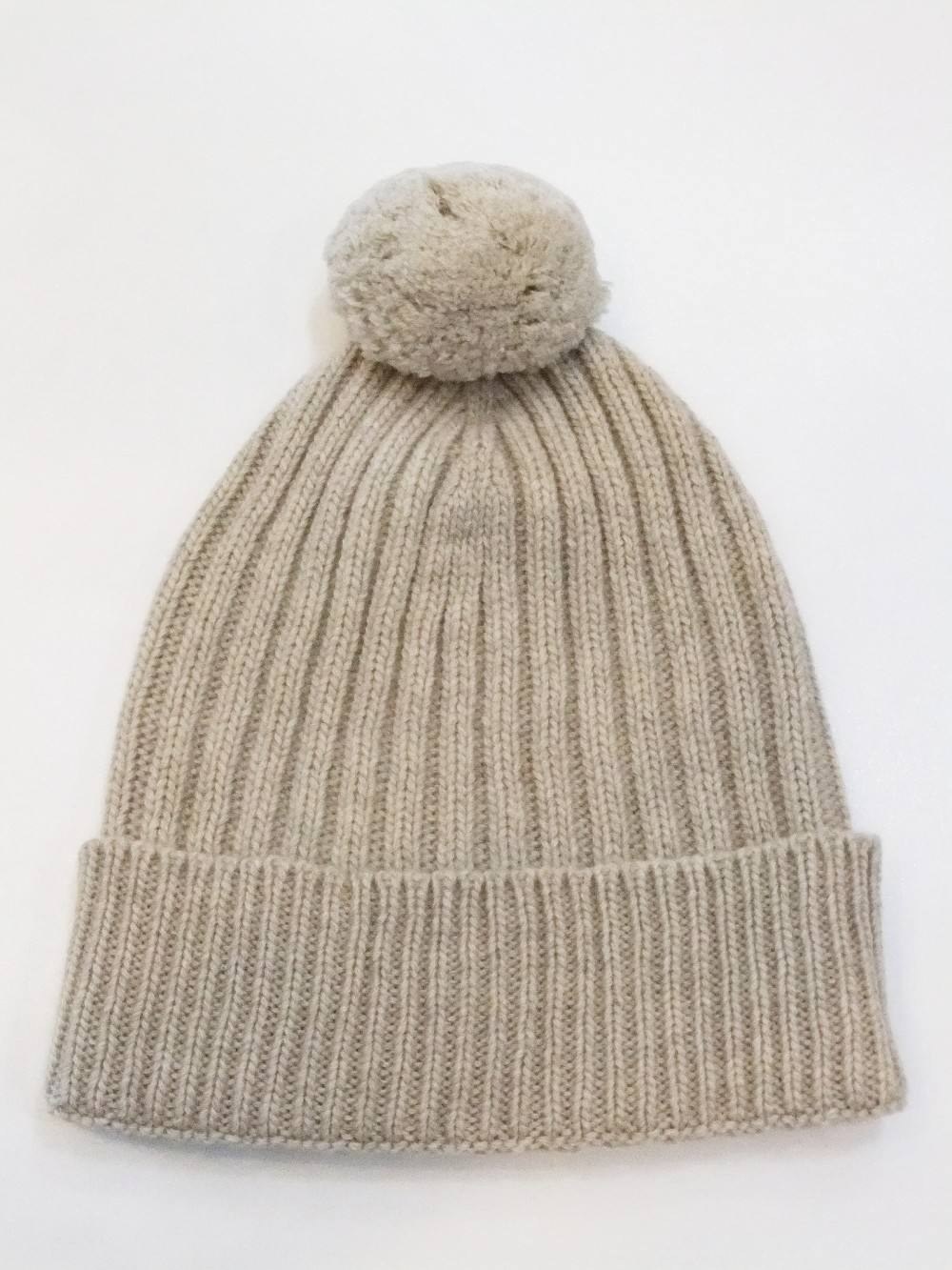 ジョンストンズ　カシミヤニットキャップ Johnstons - JOHNSTONS (ジョンストンズ) カシミヤ ニット