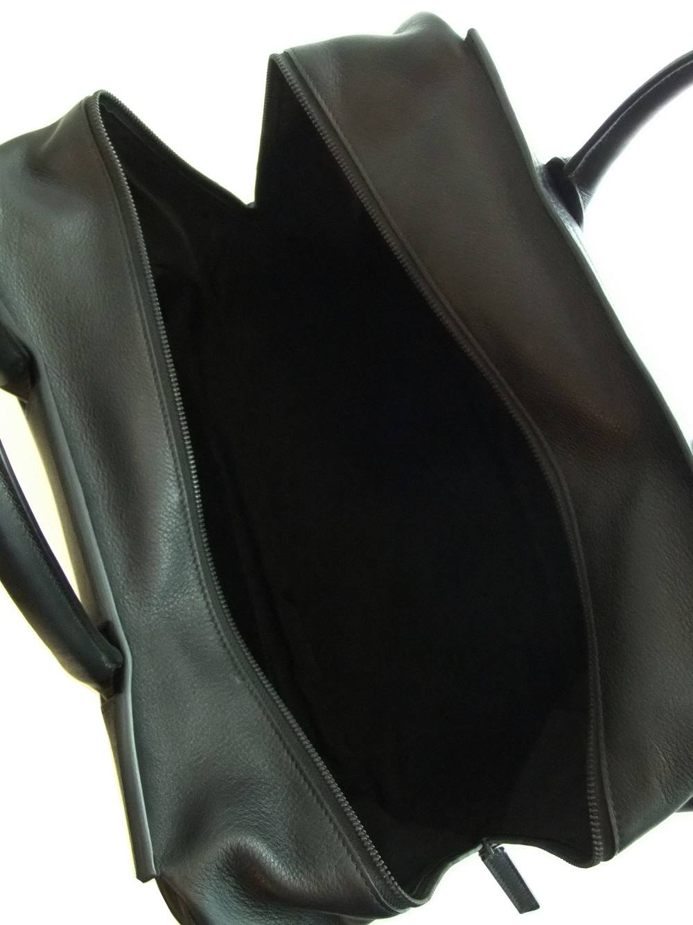 FALORNI ファロルニ レザー ボストンバッグ ブラック falorni ファロルニ FALORNI ボストンバッグ 1000 ラムレザー 羊革