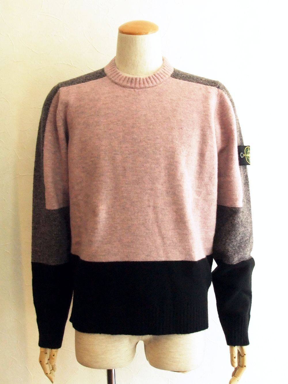 STONE ISLAND - バイカラーニット | 4.444glad