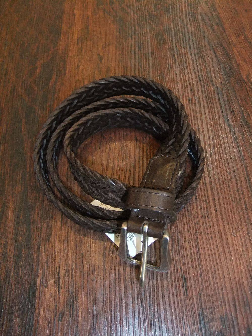 新品 アンボワーズ AMBOISE メッシュベルト ブラウン フランス製 新品 アンボワーズ AMBOISE メッシュベルト ブラウン フランス製 新品