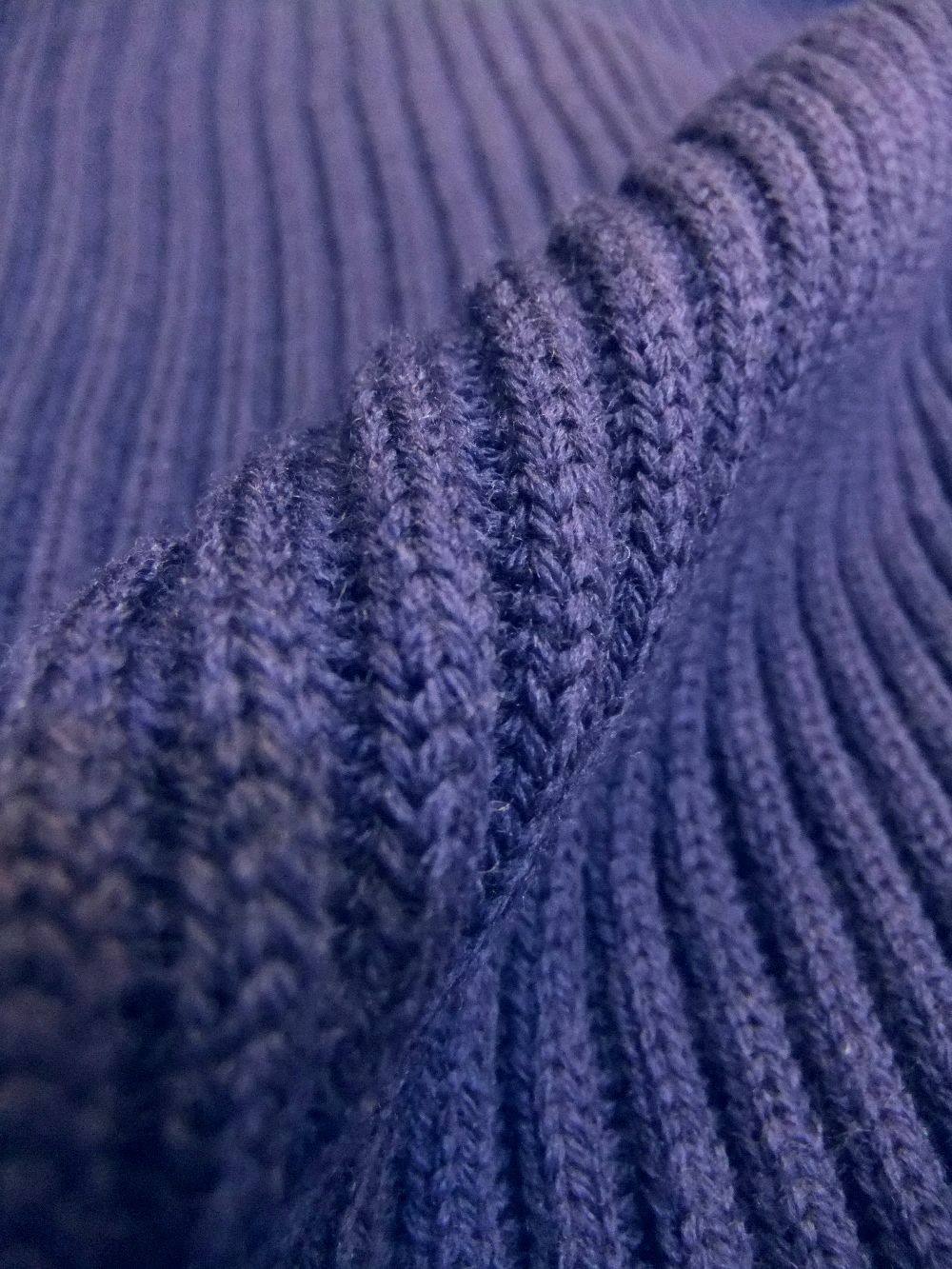 STONE ISLAND - リブ編み カーディガン 522C1 | 4.444glad