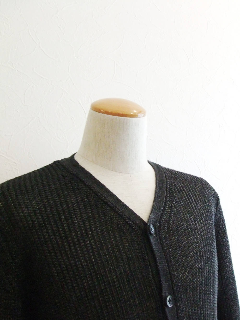 [BACKLASH]バックラッシュ:リネンカットオフカーディガン BACKLASH バックラッシュ リネンカットオフカ ディガン KATAYAMA