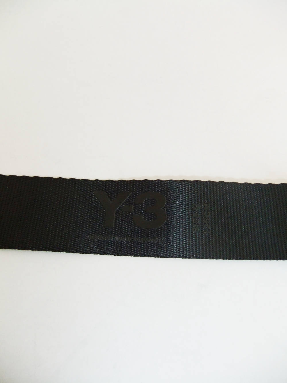 Y-3 - Y-3 LOGO BELT ワイスリー ロゴ入りベルト CY3532-ACC | 4.444glad