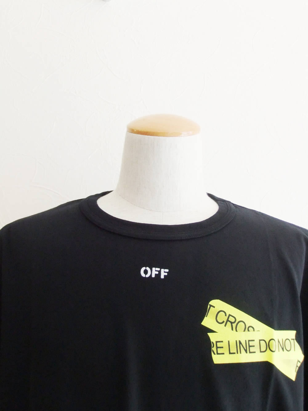 OFF-WHITE - FIRETAPE ファイヤーテープTシャツ AA002S1818-5006 