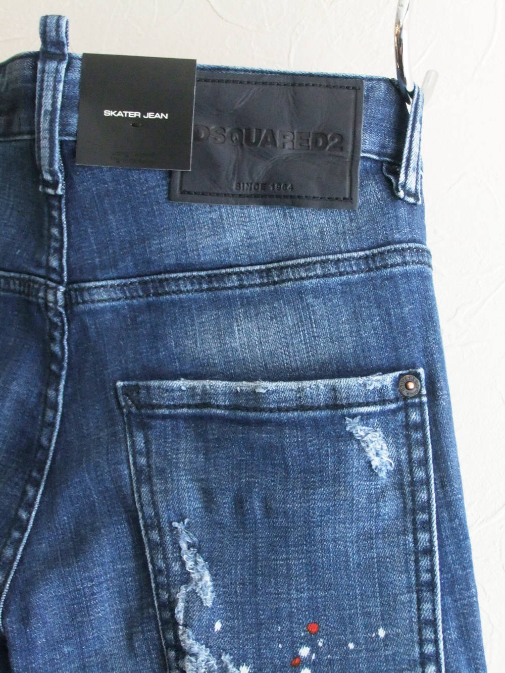 DSQUARED2 スケーター　ジーンズ42 Dsquared2 - DARK SS SNOWBOARD WASH SKATER JEAN スケーター
