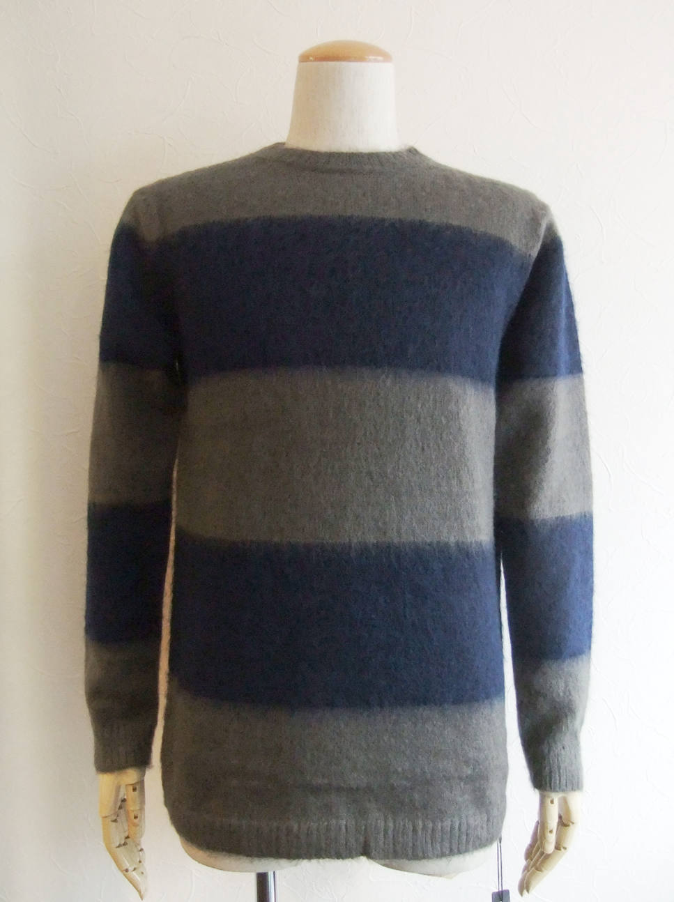 ISAMU KATAYAMA BACKLASH - モヘア クルーネックニット AL TERNATIVE