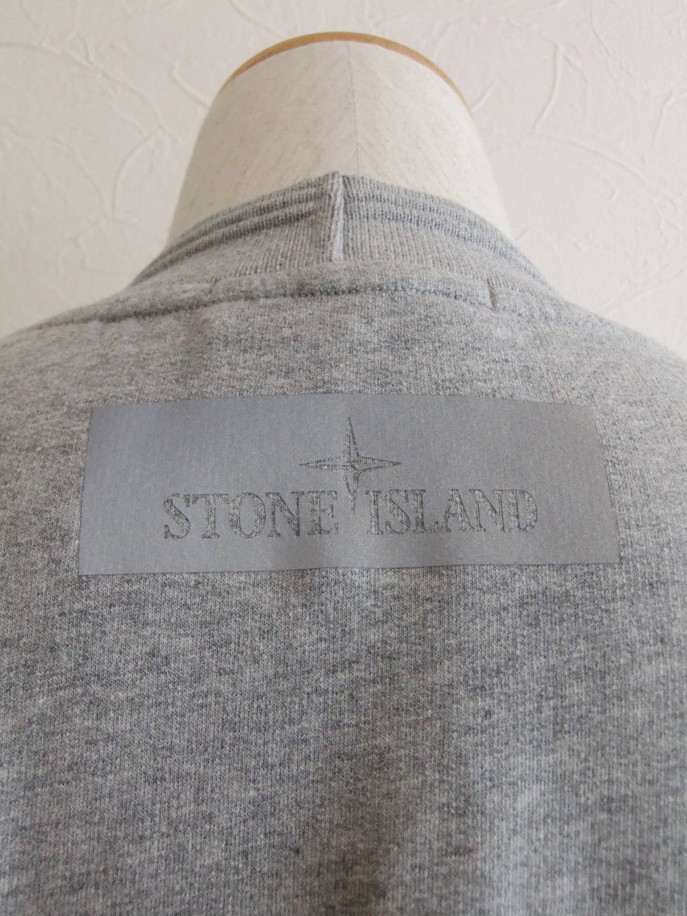 STONE ISLAND - REFLECTIVE クルーネック スウェット (GRAY) 60643