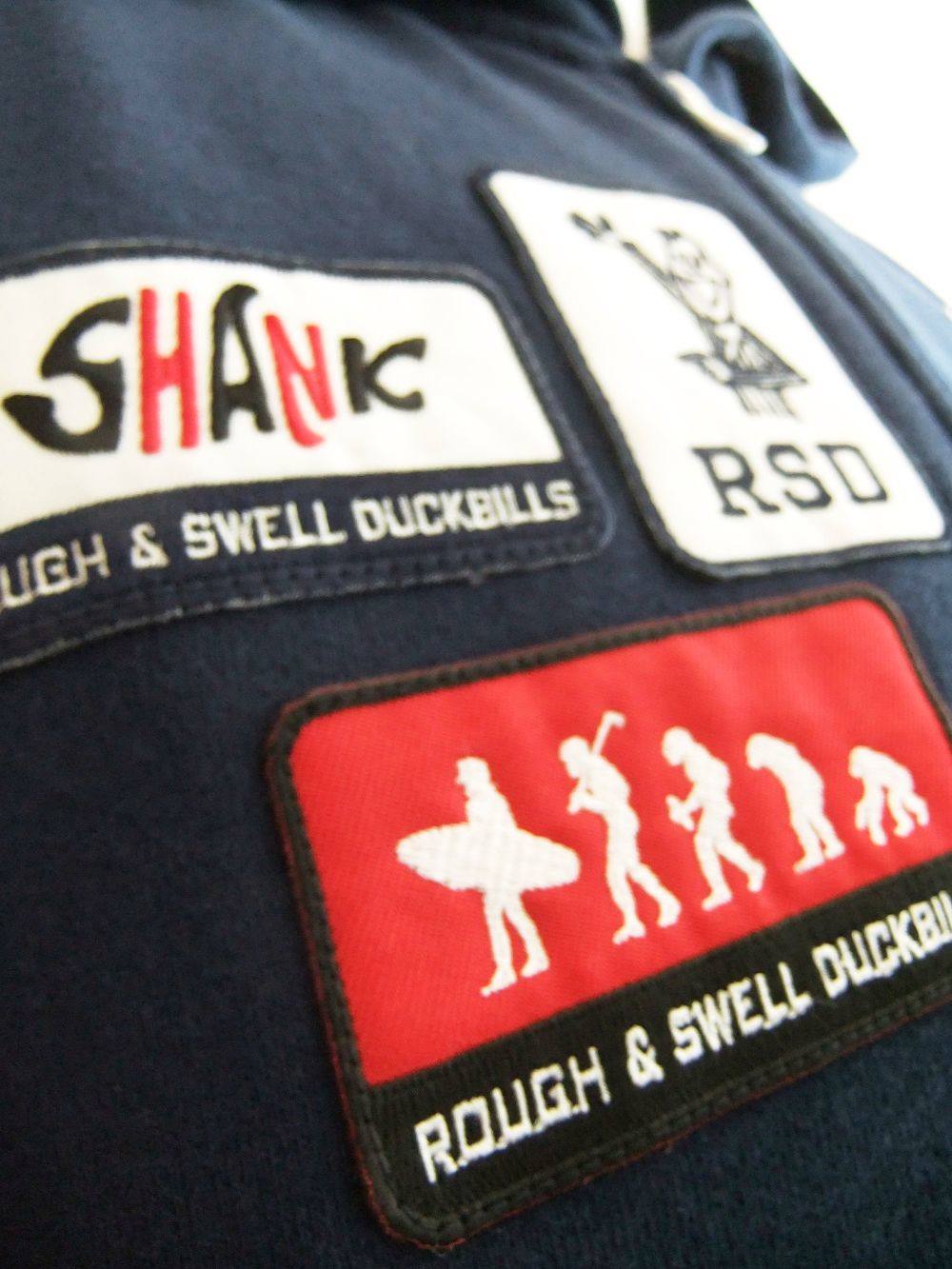 rough & swell - Davis ジップアップパーカー | 4.444glad