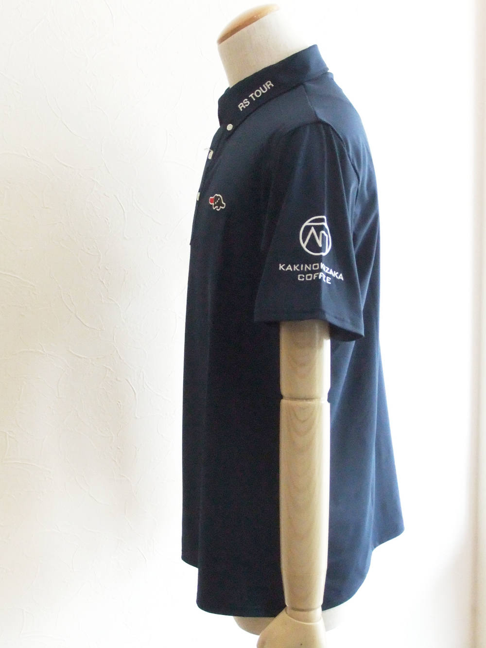 rough & swell - 2019 TOUR POLO ( NAVY ) 半袖ポロシャツ | 4.444glad