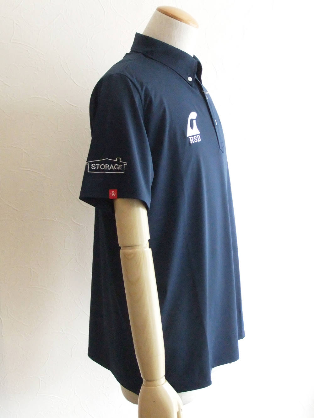 rough & swell - 2019 TOUR POLO ( NAVY ) 半袖ポロシャツ | 4.444glad