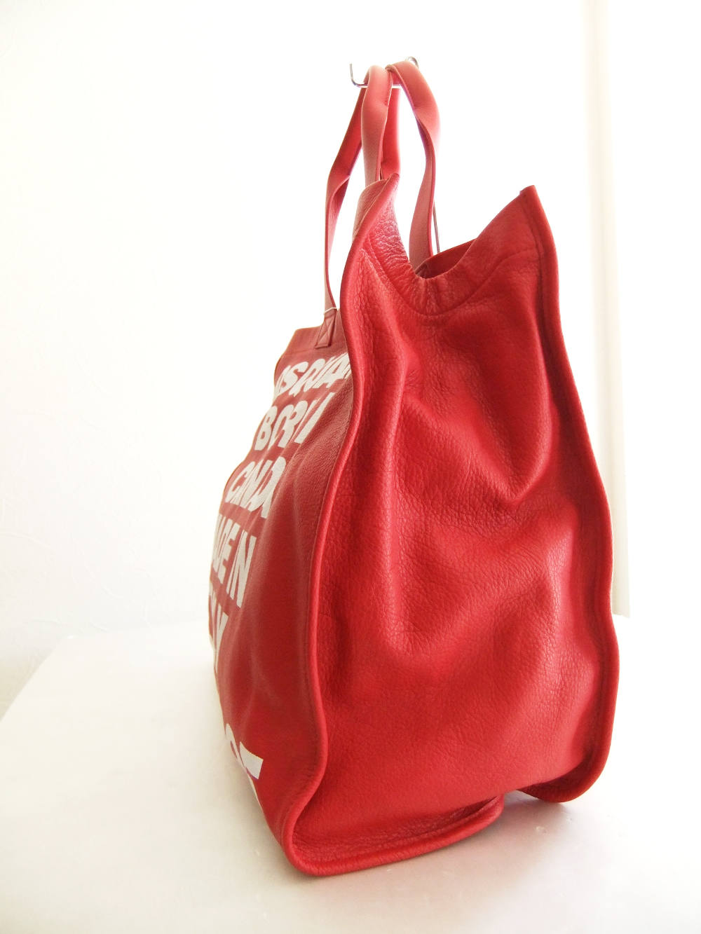 Dsquared2 - ロゴ レザー トートバッグ ( レッド ) S83SP0022 | 4.444glad