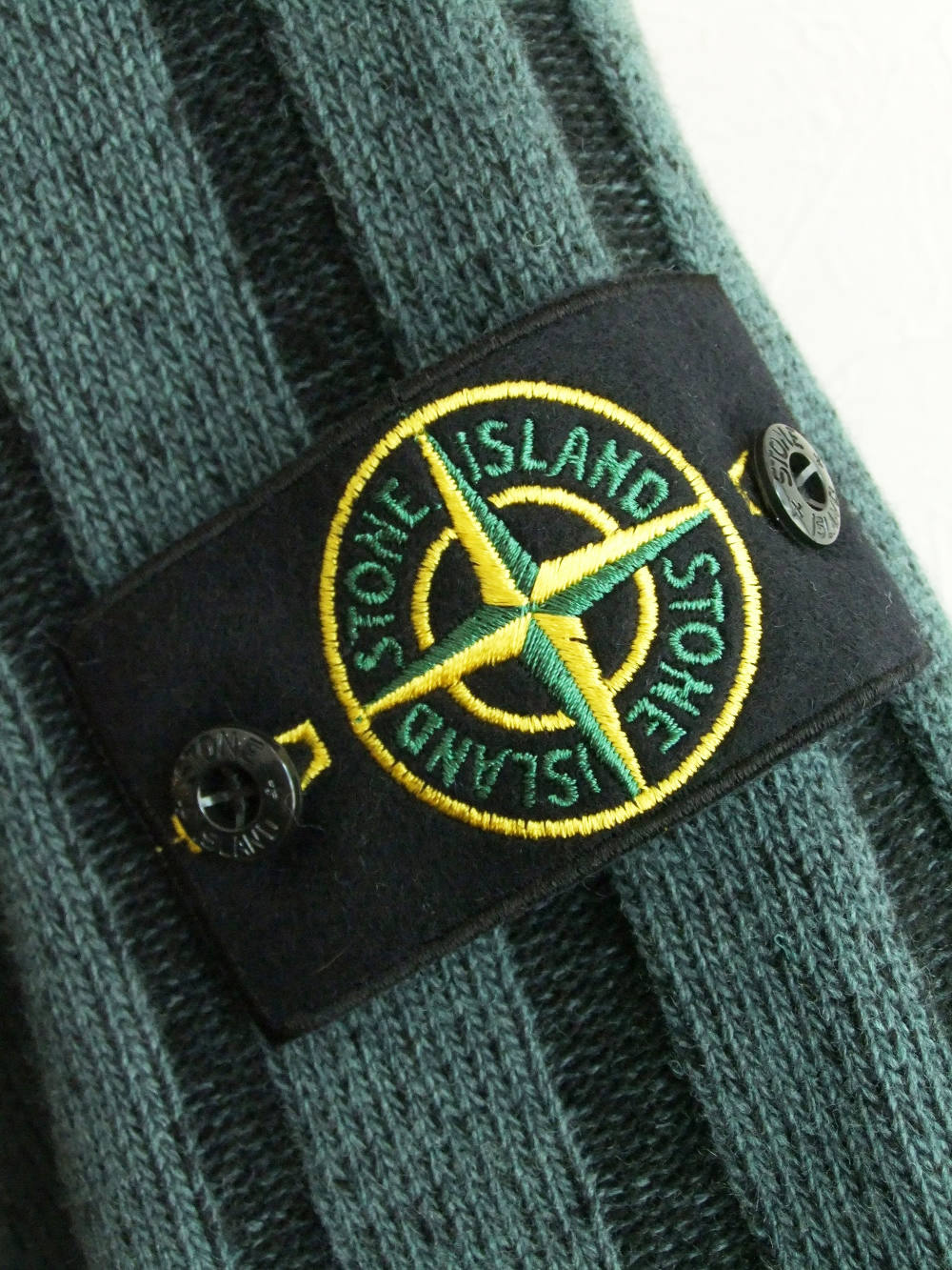 STONE ISLAND - リブ編みニットC/N セーター 503A4 | 4.444glad