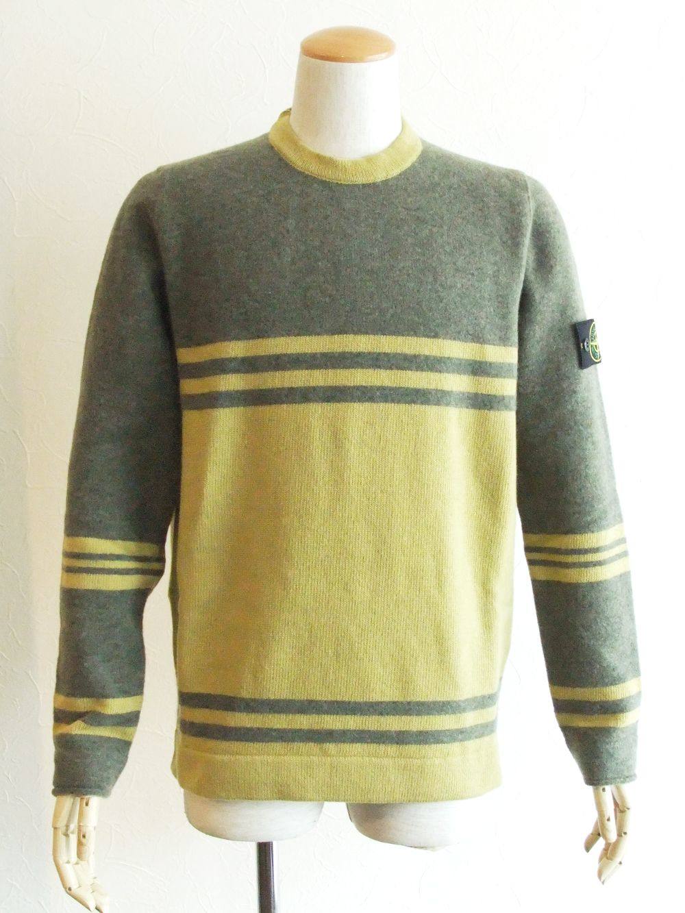 STONE ISLAND】マルチカラーアルパカニット