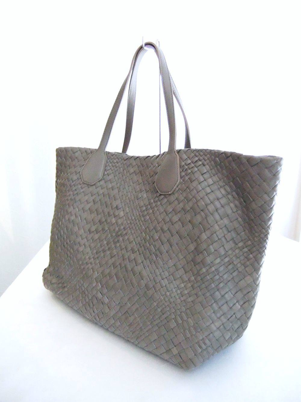 FALORNI - イントレチャート トートバッグ ( TAUPE ) 08KA