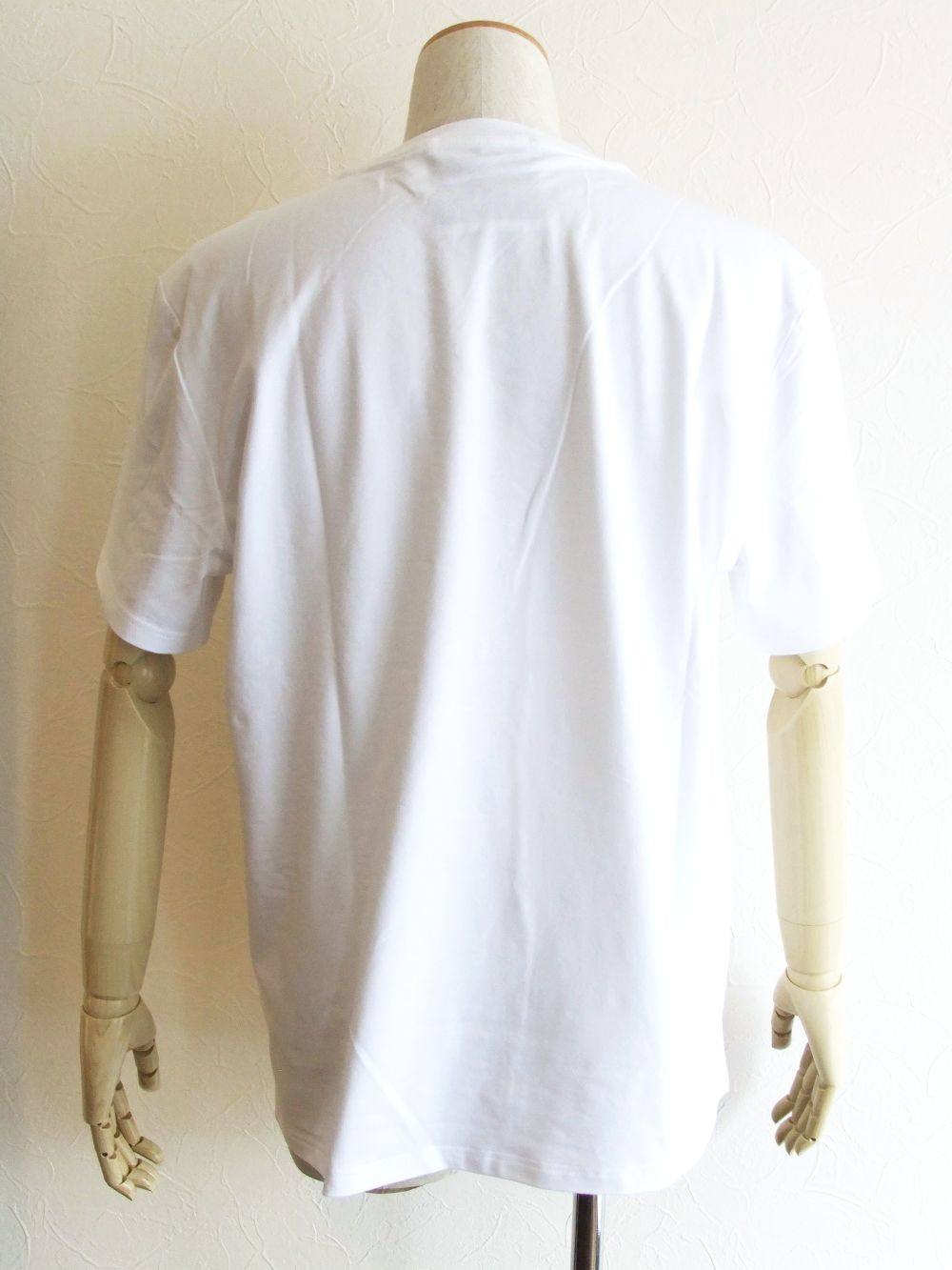 MOSCHINO - MOSCHINO ダブル クエスチョンマーク コットン T MOSCHINO - MOSCHINO ダブル クエスチョンマーク コットン T