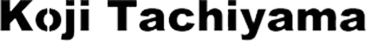 Koji Tachiyama コウジタチヤマ